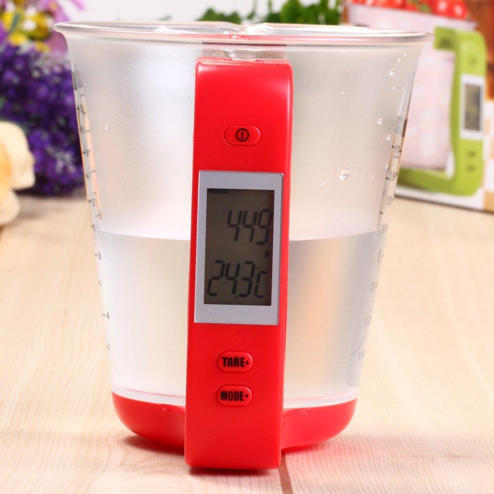 Verre doseur digital avec balance LCD
