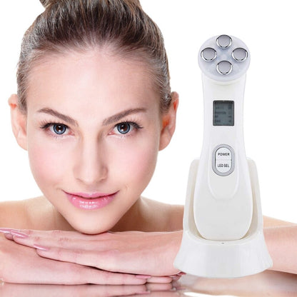 Appareil de massage visage 5-en-1 LED