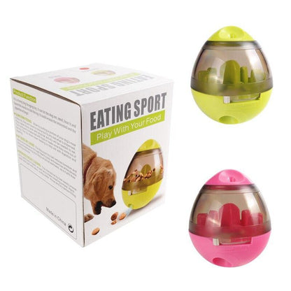 Balle distributrice de friandises pour chien et chat