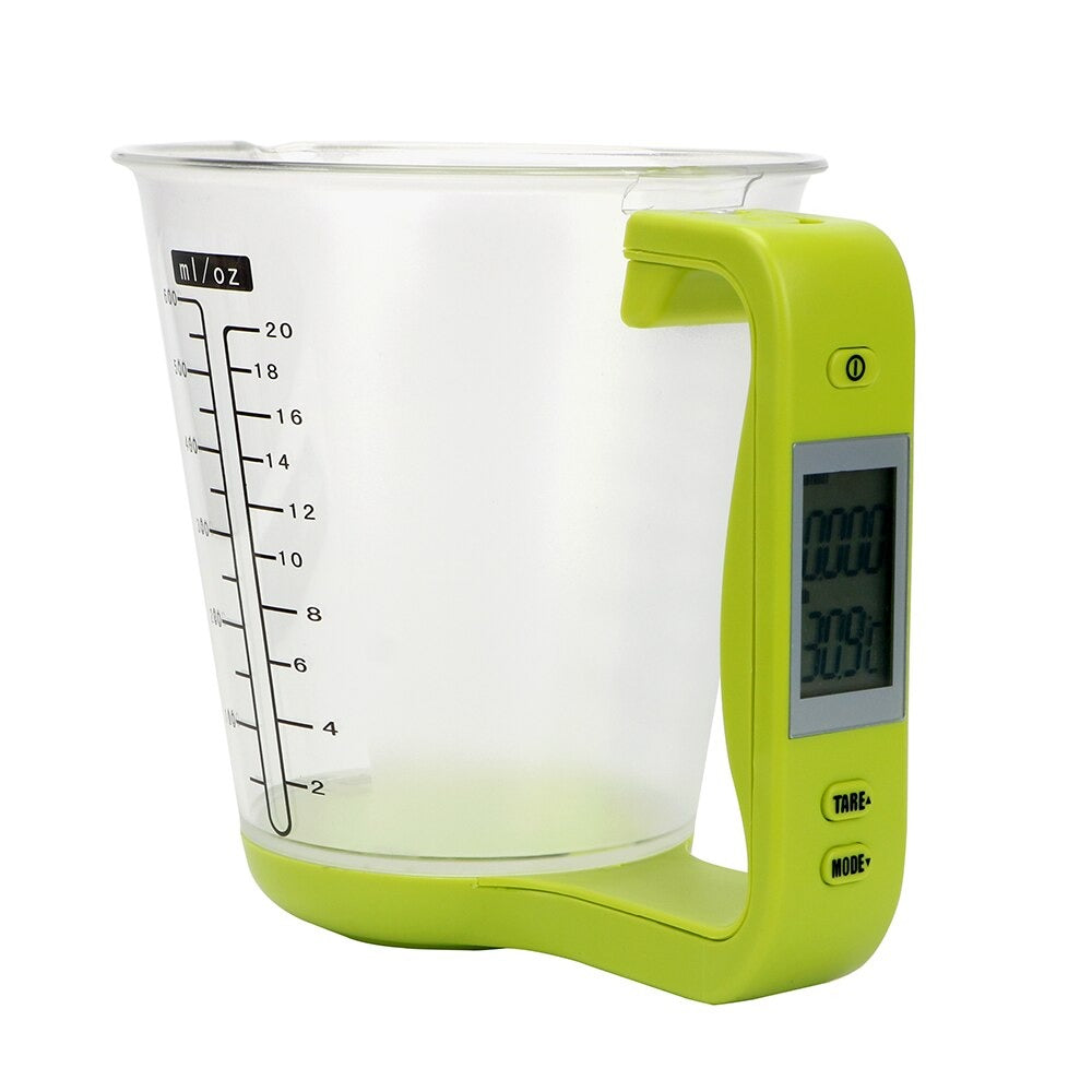 Verre doseur digital avec balance LCD
