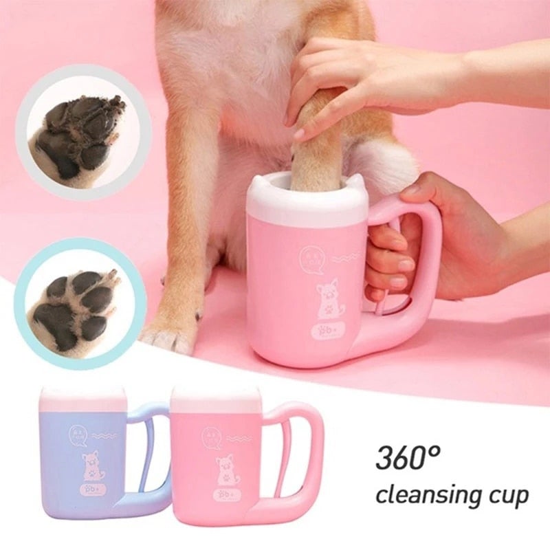 Nettoyeur de pattes portable pour chien