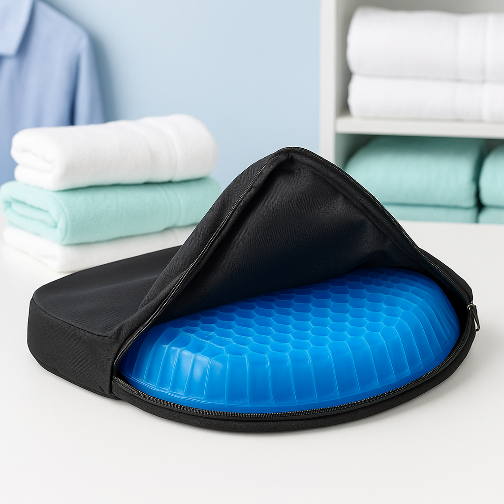 Coussin d'assise en gel respirant