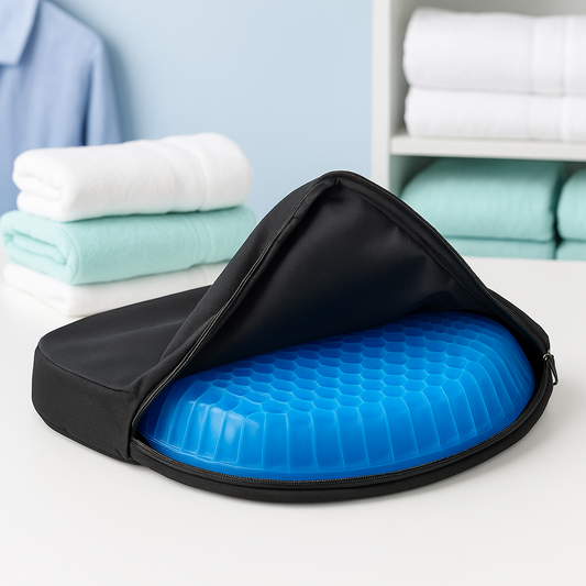Coussin d'assise en gel respirant