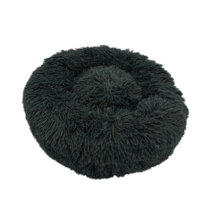 Panier donut moelleux pour chien et chat