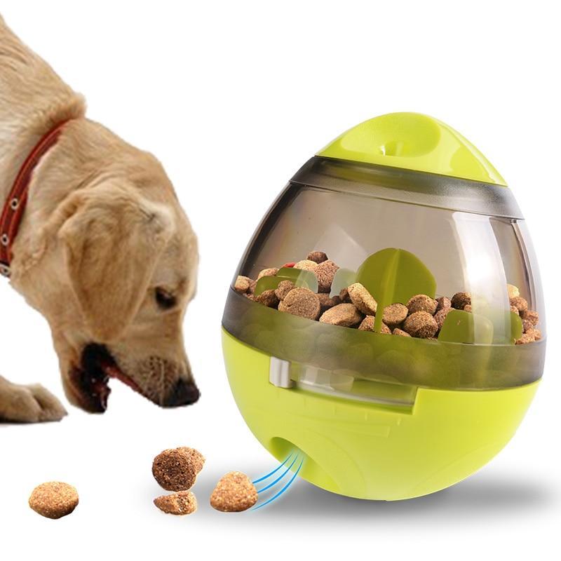 Balle distributrice de friandises pour chien et chat
