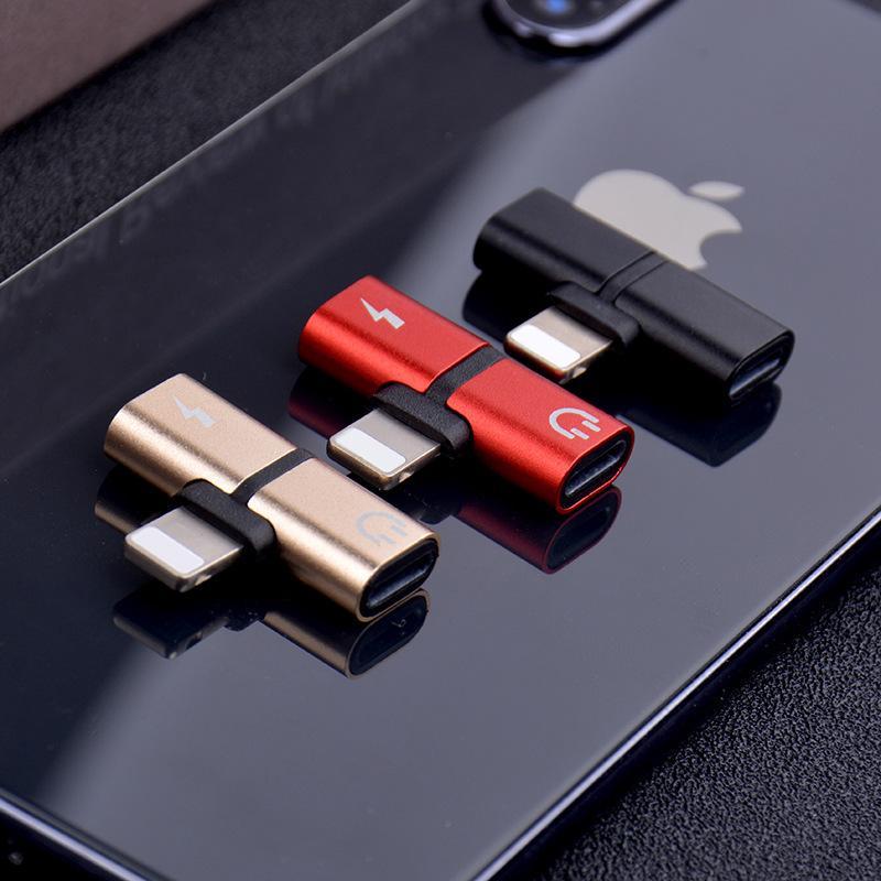 Adaptateur 2-en-1 charge et audio pour iPhone