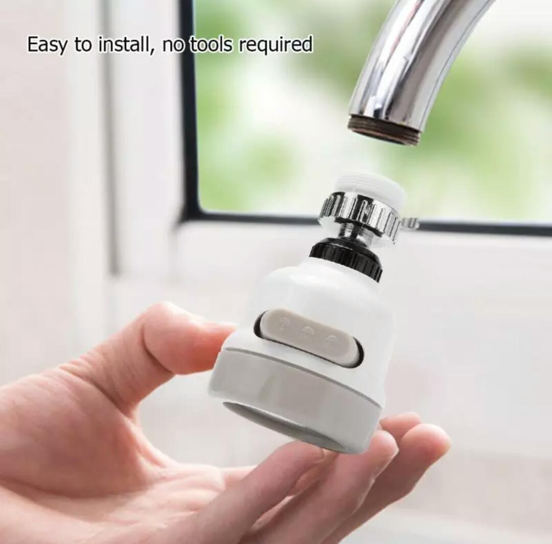 Aérateur de robinet orientable 3 modes