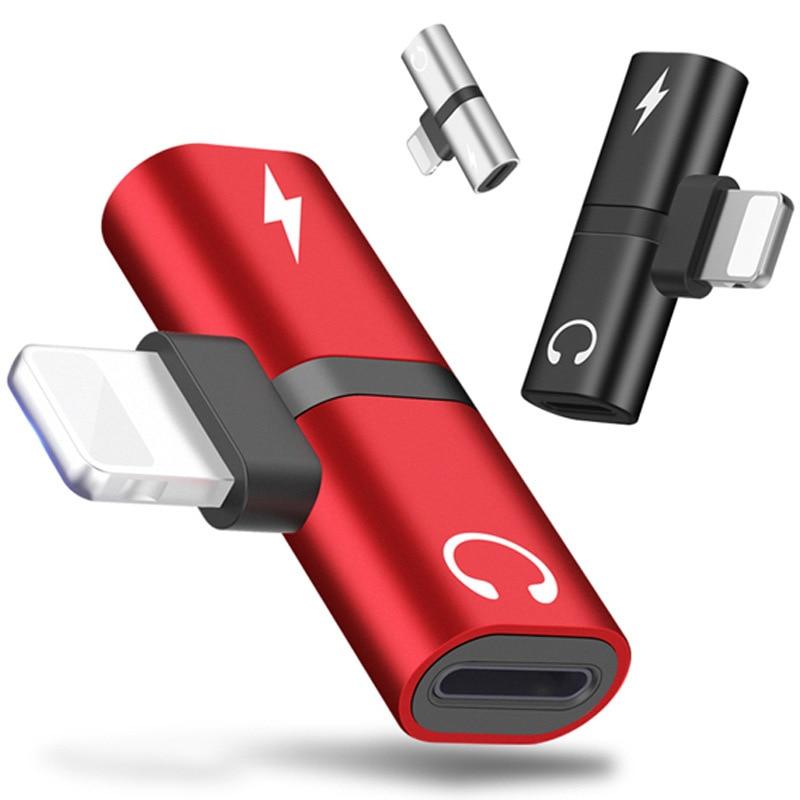 Adaptateur 2-en-1 charge et audio pour iPhone