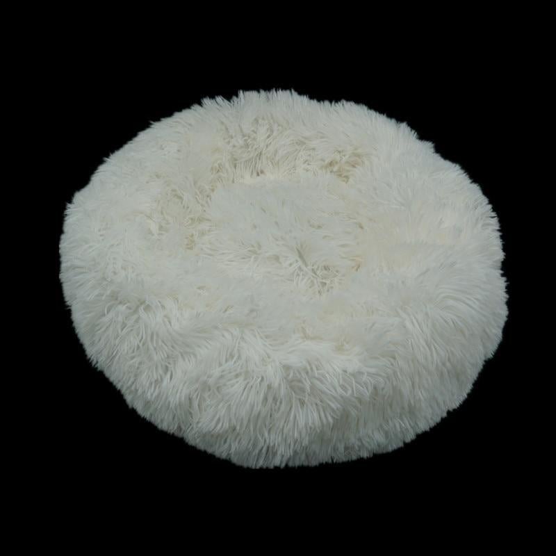 Panier donut moelleux pour chien et chat
