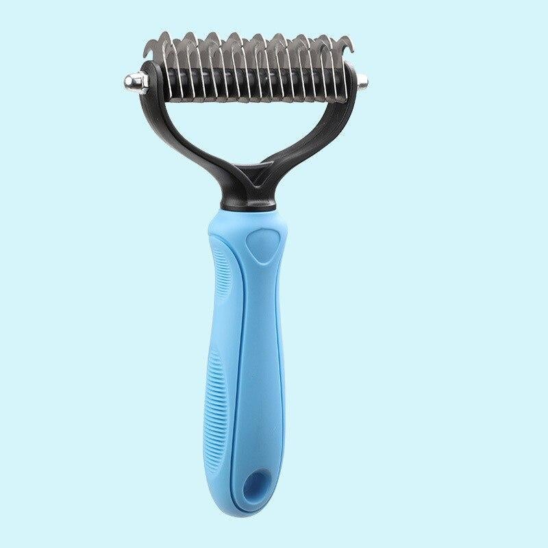 Peigne démêlant anti-noeuds pour chien et chat